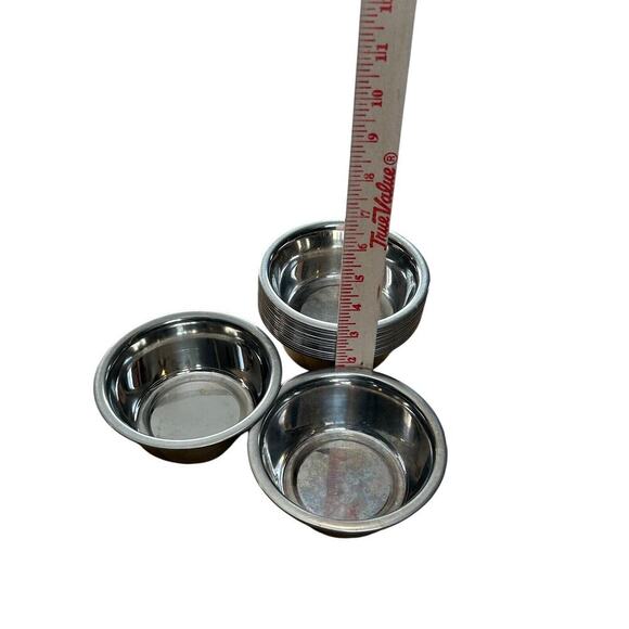 PRO SELECT 1 PINT Stainless Steel Bowls - 15 Bowls Kitties Small Dogs Pets - Picture 3 of 4